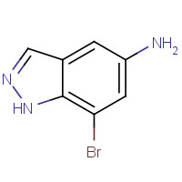 953411-10-4 7-Bromo-1H-indazol-5-amine chemical structure