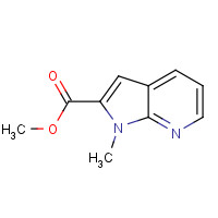 1198416-38-4 Methyl 1-methyl-1H-pyrrolo[2,3-b]pyridine-2-carboxylate chemical structure