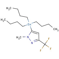 191606-78-7 1-Methyl-5-(tributylstannyl)-3-(trifluoromethyl)-1H-pyrazole chemical structure
