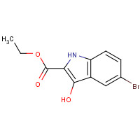 153501-30-5 5-Bromo-3-hydroxy-1H-indole-2-carboxylic acid ethyl ester chemical structure