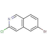 552331-06-3 6-Bromo-3-chloroisoquinoline chemical structure