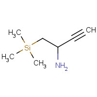 183208-71-1 4-(Trimethylsilyl)-3-butyn-1-amine chemical structure