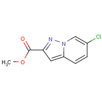 1222709-26-3 6-Chloropyrazolo[1,5-a]pyridine-2-carboxylic acid methyl ester chemical structure
