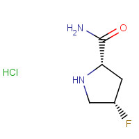 426844-23-7 (2S,4S)-4-Fluoropyrrolidine-2-carboxamide hydrochloride chemical structure