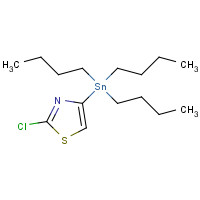 1245816-11-8 2-Chloro-4-(tributylstannyl)thiazole chemical structure