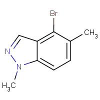 1159511-77-9 4-Bromo-1,5-dimethyl-1H-indazole chemical structure