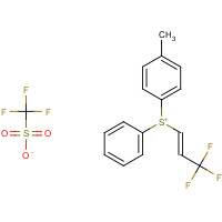 1228046-58-9 3,3,3-Trifluoropropen-1-yl phenyl tolyl sulfonium triflate chemical structure