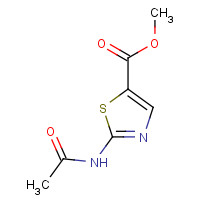 1174534-36-1 2-Acetylamino-5-thiazolecarboxylic acid methyl ester chemical structure