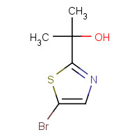 879488-37-6 5-Bromo-a,a-dimethyl-2-thiazolemethanol chemical structure