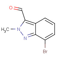 845751-70-4 7-Bromo-2-methyl-2H-indazole-3-carboxaldehyde chemical structure