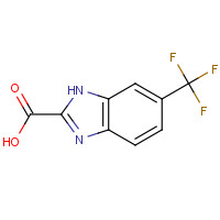 2107-39-3 5-Trifluoromethyl-1H-benzoimidazole-2-carboxylic acid chemical structure