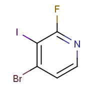 917969-51-8 4-Bromo-2-fluoro-3-iodopyridine chemical structure