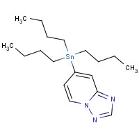 1245816-22-1 7-Tributylstannyl[1,2,4]triazolo[1,5-a]pyridine chemical structure