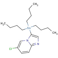 1177264-56-0 6-Chloro-3-(tributylstannyl)imidazo[1,2-a]pyridine chemical structure