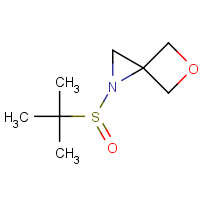 1211284-25-1 1-tert-Butylsulfinyl-5-oxa-1-azaspiro[2.3]hexane chemical structure