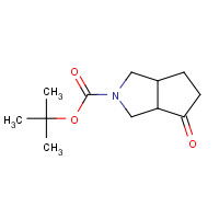 879686-42-7 4-Oxohexahydrocyclopenta[c]pyrrole-2-carboxylic acid tert-butyl ester chemical structure