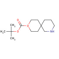 1259489-95-6 9-Oxa-2-azaspiro[5.5]undecane-9-carboxylic acid tert-butyl ester chemical structure