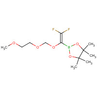1272412-65-3 2-[2,2-Difluoro-1-(MEM)ethenyl]-boronic acid pinacol ester chemical structure