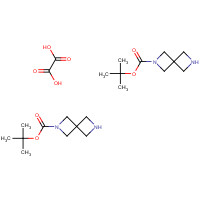 1041026-71-4 2,6-Diazaspiro[3.3]heptane-2-carboxylic acid tert-butyl ester hemioxylate chemical structure