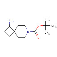 1100748-84-2 1-Amino-7-azaspiro[3.5]nonane-7-carboxylic acid tert-butyl ester chemical structure