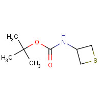 943437-98-7 Thietan-3-yl-carbamic acid tert-butyl ester chemical structure
