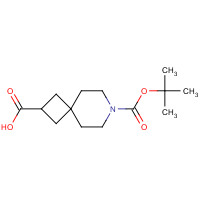 873924-12-0 7-(tert-Butoxycarbonyl)-7-azaspiro-[3.5]nonane-2-carboxylic acid chemical structure