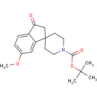 910442-59-0 tert-Butyl 6-methoxy-3-oxo-2,3-dihydrospiro-[indene-1,4'-piperidine]-1'-carboxylate chemical structure