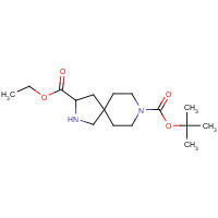 203934-60-5 2,8-Diazaspiro[4.5]decane-3,8-dicarboxylic acid 8-tert-butyl ester 3-ethyl ester chemical structure