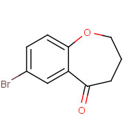 55580-08-0 7-Bromo-3,4-dihydro-2H-benzo[b]oxepin-5-one chemical structure