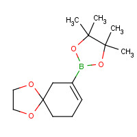 1049730-46-2 4,4,5,5-Tetramethyl-2-(1,4-dioxaspiro-[4.5]dec-7-en-7-yl)-1,3,2-dioxaborolane chemical structure