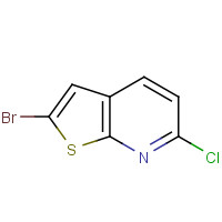 68236-35-1 2-Bromo-6-chlorothieno[2,3-b]pyridine chemical structure