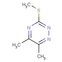 7275-70-9 5,6-Dimethyl-3-(methylthio)-1,2,4-triazine chemical structure