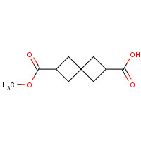 10481-25-1 Spiro[3.3]heptane-2,6-dicarboxylic acid monomethyl ester chemical structure