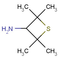 80875-05-4 3-Amino-2,2,4,4-tetramethylthietane hydrochloride chemical structure