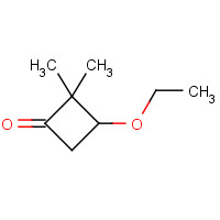 2292-84-4 3-Ethoxy-2,2-dimethylcyclobutanone chemical structure
