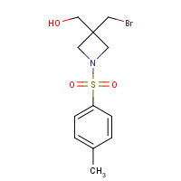 1041026-55-4 (3-(Bromomethyl)-1-(p-toluenesulfonyl)-azetidin-3-yl)methanol chemical structure