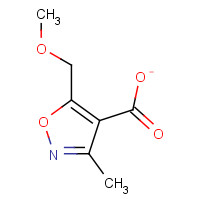 1108712-48-6 5-(Methoxymethyl)-3-methylisoxazole-4-carboxylic acid chemical structure