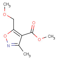 1108712-47-5 Methyl 5-(methoxymethyl)-3-methylisoxazole-4-carboxylate chemical structure