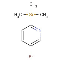 291312-74-8 5-Bromo-2-(trimethylsilyl)pyridine chemical structure