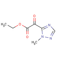 1313739-06-8 Ethyl 2-(2-methyl-1,2,4-triazol-3-yl)-2-oxoacetate chemical structure