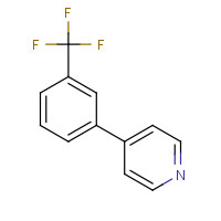 5957-98-2 4-(3-(Trifluoromethyl)phenyl)pyridine chemical structure