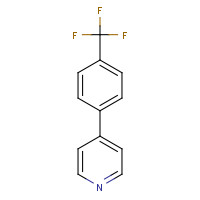 220000-88-4 4-(4-(Trifluoromethyl)phenyl)pyridine chemical structure