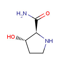 412279-18-6 (2S,3S)-3-Hydroxypyrrolidine-2-carboxamide chemical structure