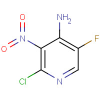 405230-90-2 2-Chloro-5-fluoro-3-nitropyridin-4-amine chemical structure