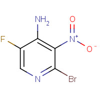 1227958-53-3 2-Bromo-5-fluoro-3-nitropyridin-4-amine chemical structure