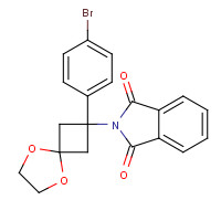 1199556-86-9 2-(2-(4-Bromophenyl)-5,8-dioxaspiro-[3.4]octan-2-yl)isoindoline-1,3-dione chemical structure