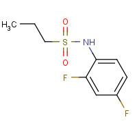 918523-57-6 N-(2,4-Difluorophenyl)propane-1-sulfonamide chemical structure