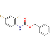 112434-18-1 Benzyl 2,4-difluorophenylcarbamate chemical structure