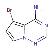 937047-47-7 5-Bromopyrrolo[1,2-f][1,2,4]triazin-4-amine chemical structure