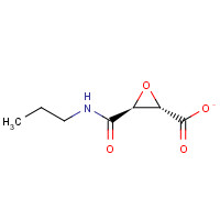142685-89-0 (2S,3S)-3-(Propylcarbamoyl)-oxirane-2-carboxylic acid chemical structure